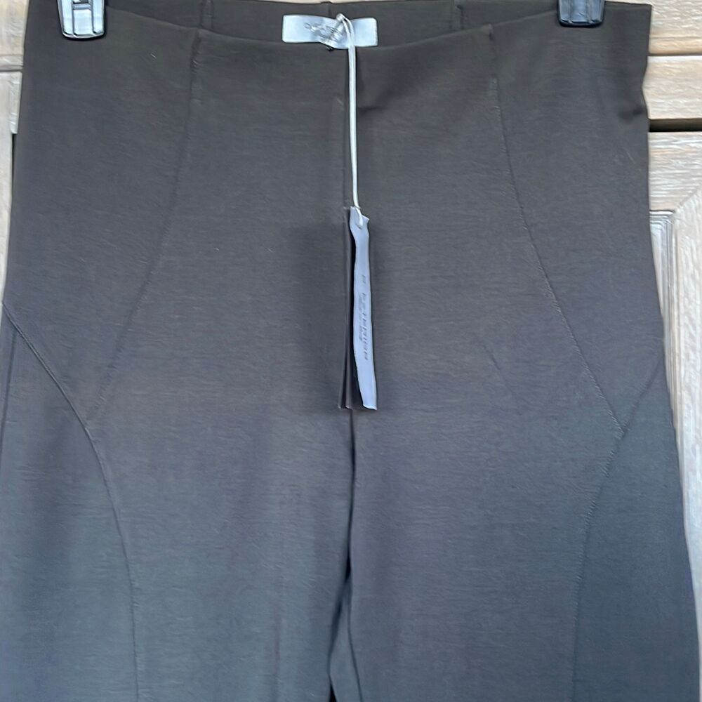 D. Exterior Made In Italy Jersey Tecnico Pant Size XL NWT Hunter Green Legging - Picture 2 of 9